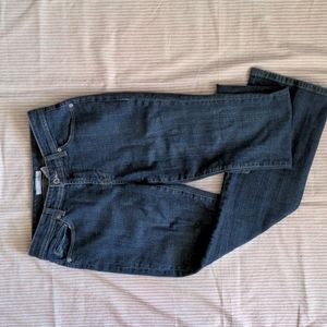 Chicos Platinum Blue Jeans Pants Boot Cut